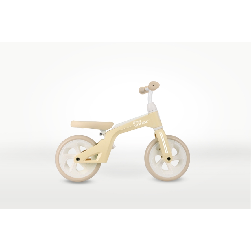 QPlay - Bicicleta de equilíbrio TECH bege