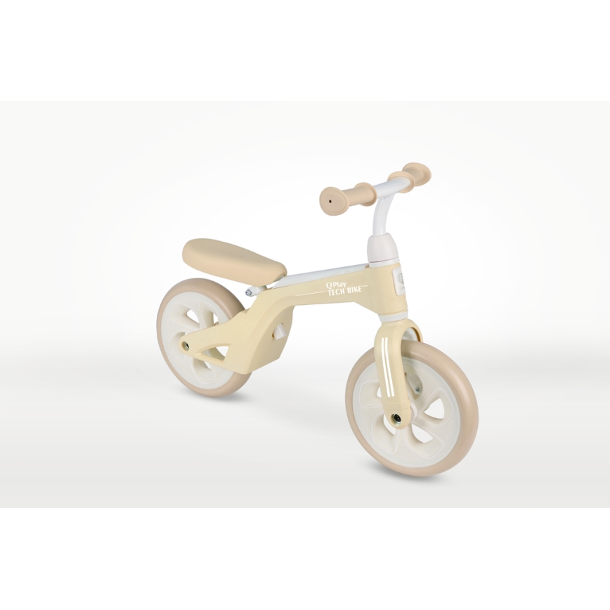 QPlay - Bicicleta de equilíbrio TECH bege