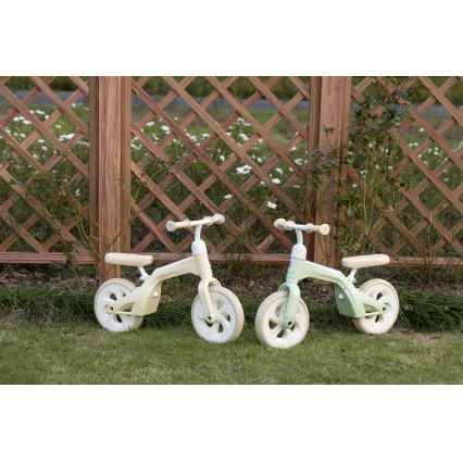 QPlay - Bicicleta de equilíbrio TECH verde-menta