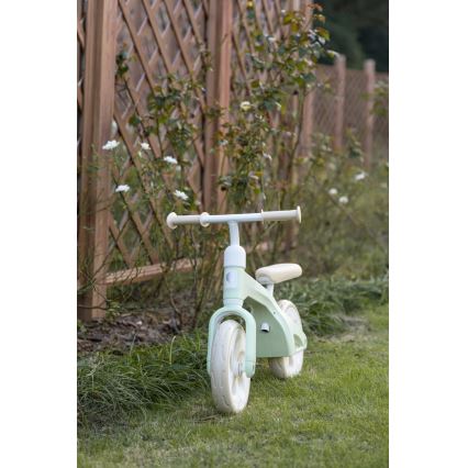 QPlay - Bicicleta de equilíbrio TECH verde-menta