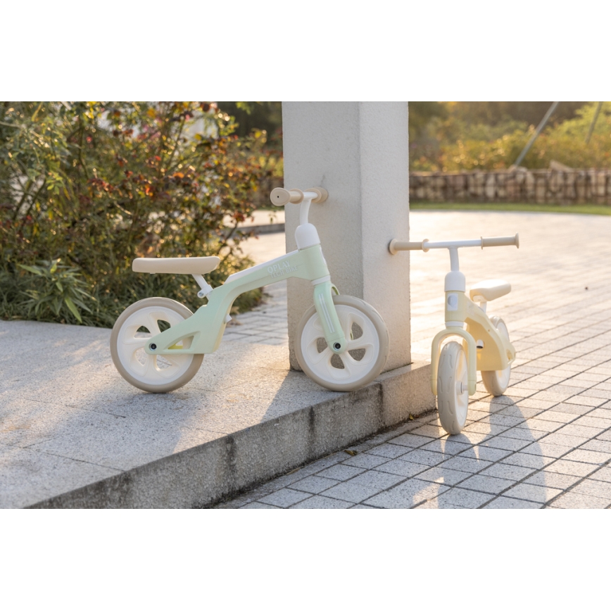 QPlay - Bicicleta de equilíbrio TECH verde-menta