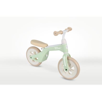 QPlay - Bicicleta de equilíbrio TECH verde-menta