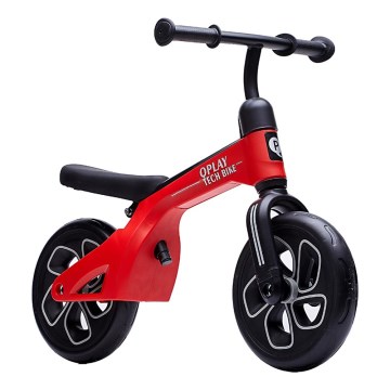 QPlay - Bicicleta de equilíbrio TECH vermelha
