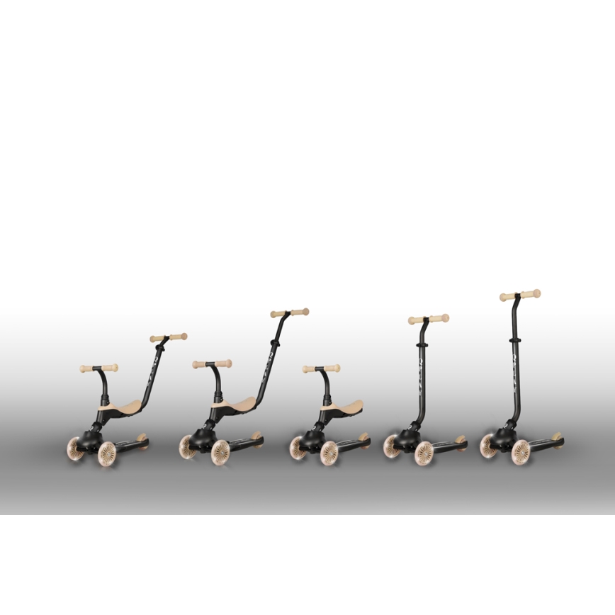 QPlay - de Criança trotinete 5em1 SEMA bege