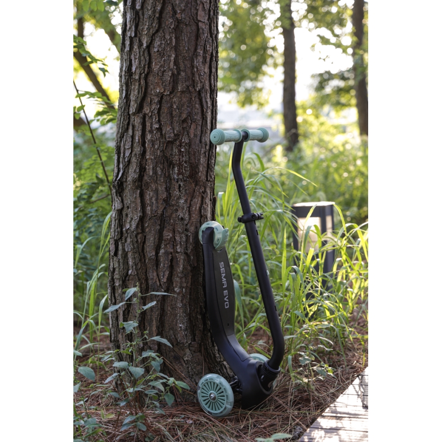 QPlay - de Criança trotinete 5em1 SEMA verde