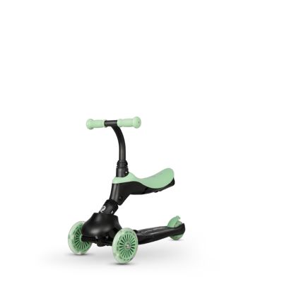 QPlay - de Criança trotinete 5em1 SEMA verde