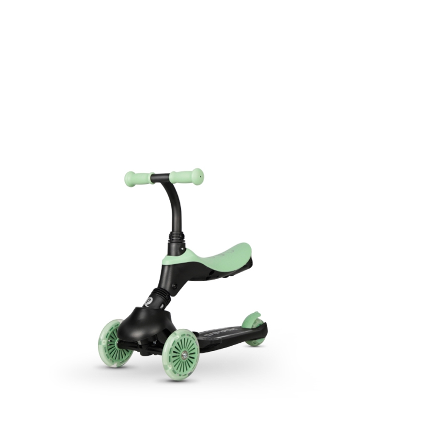 QPlay - de Criança trotinete 5em1 SEMA verde