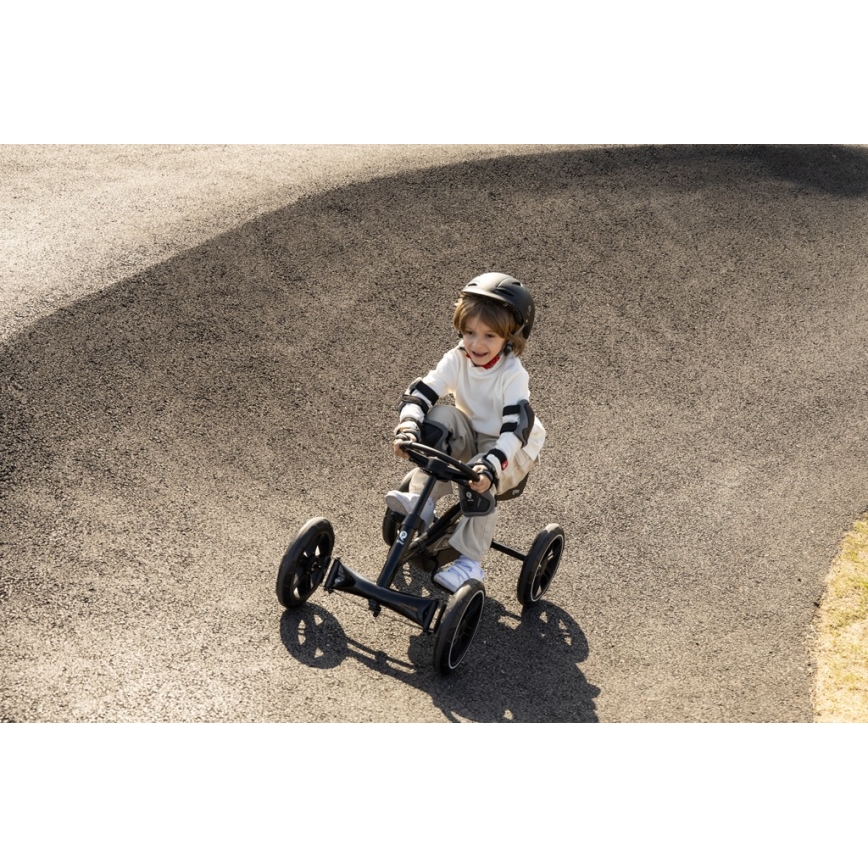 QPlay - Quadriciclo infantil GO KART preto