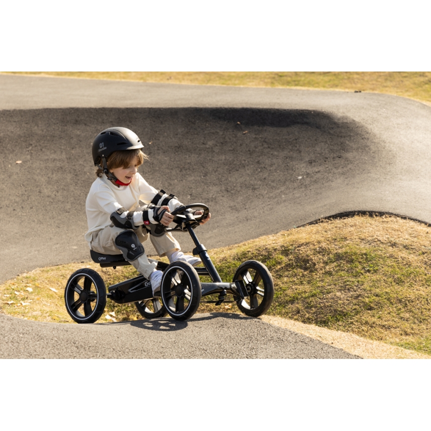 QPlay - Quadriciclo infantil GO KART preto