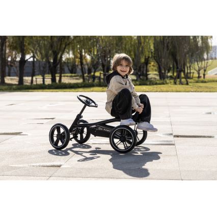 QPlay - Quadriciclo infantil GO KART preto