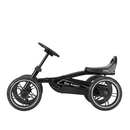 QPlay - Quadriciclo infantil GO KART preto