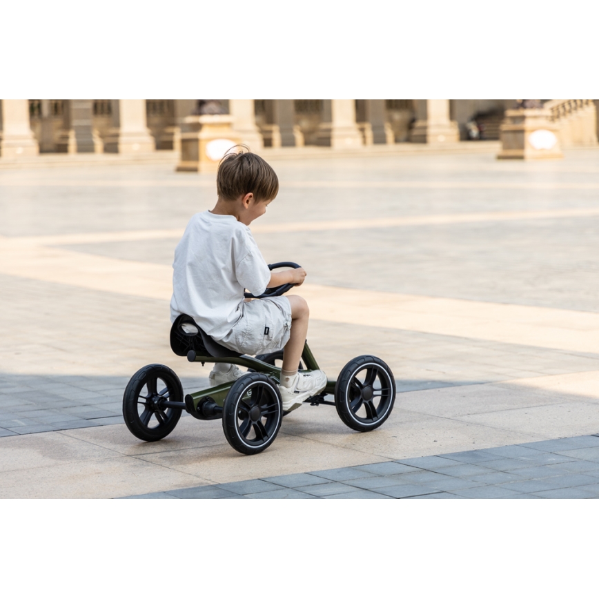 QPlay - Quadriciclo infantil GO KART verde