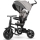 QPlay - Triciclo de criança 3em1 RITO STAR cinzento claro