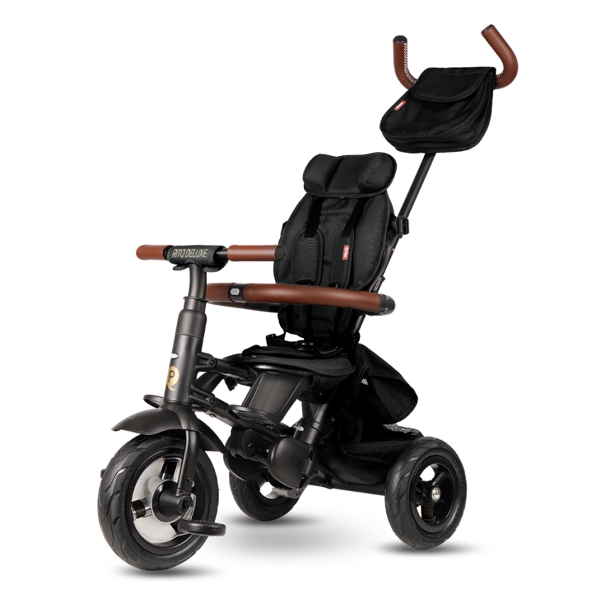 QPlay - Triciclo de criança RITO DELUXE (Limited special edition) preto