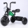 QPlay - Triciclo de criança TRIDURO preto/verde