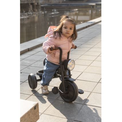 QPlay - Triciclo de criança TRIDURO preto/vermelho