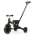 QPlay - Triciclo infantil 3 em 1 STAGER preto