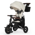 QPlay - Triciclo infantil 5 em 1 NOVA DELUXE bege