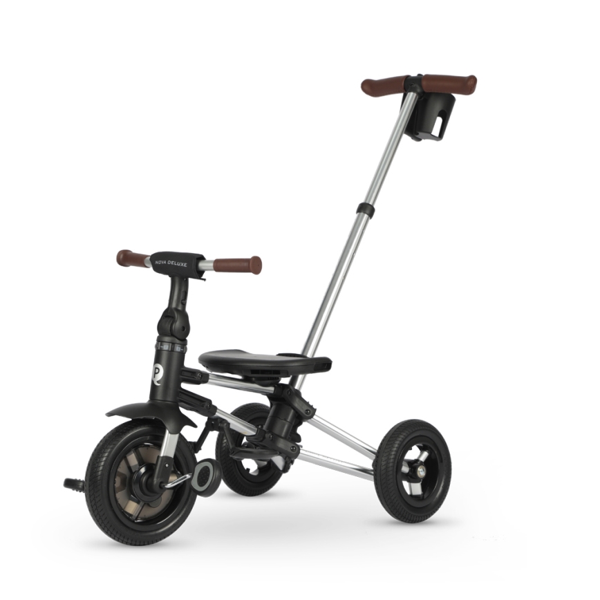 QPlay - Triciclo infantil 5 em 1 NOVA DELUXE bege