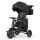 QPlay - Triciclo infantil 5 em 1 NOVA DELUXE preto