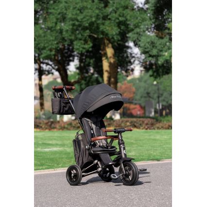 QPlay - Triciclo infantil 5 em 1 NOVA DELUXE preto