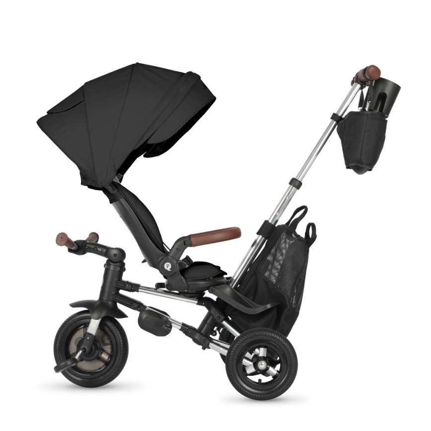 QPlay - Triciclo infantil 5 em 1 NOVA DELUXE preto