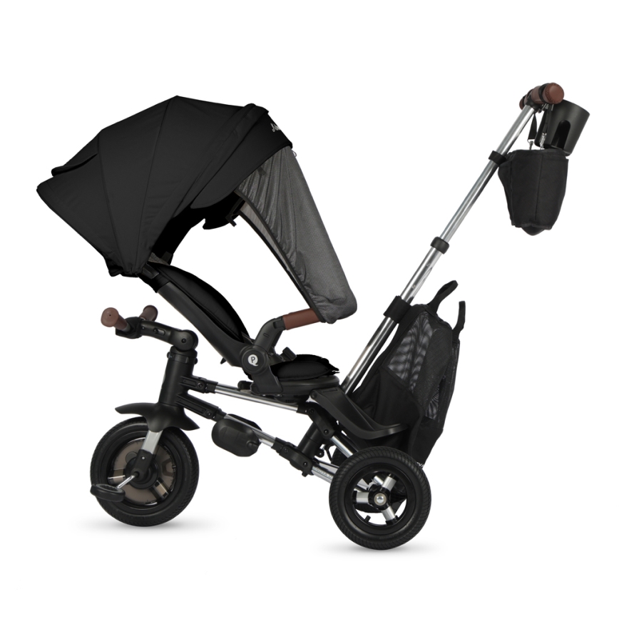 QPlay - Triciclo infantil 5 em 1 NOVA DELUXE preto