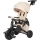QPlay - Triciclo infantil 5 em 1 NOVA MAX bege