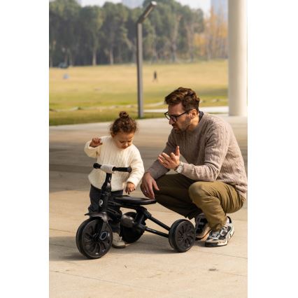 QPlay - Triciclo infantil 5 em 1 NOVA MAX bege