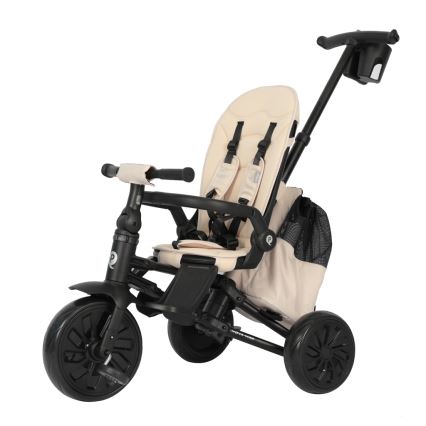 QPlay - Triciclo infantil 5 em 1 NOVA MAX bege
