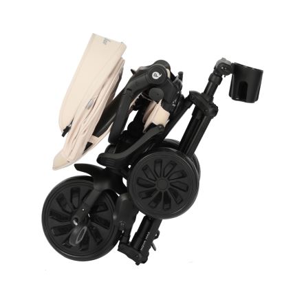 QPlay - Triciclo infantil 5 em 1 NOVA MAX bege
