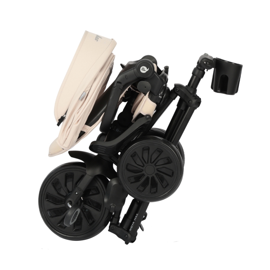 QPlay - Triciclo infantil 5 em 1 NOVA MAX bege