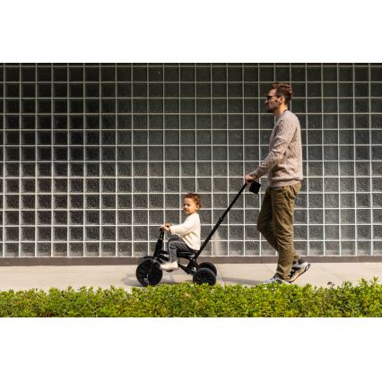 QPlay - Triciclo infantil 5 em 1 NOVA MAX preto