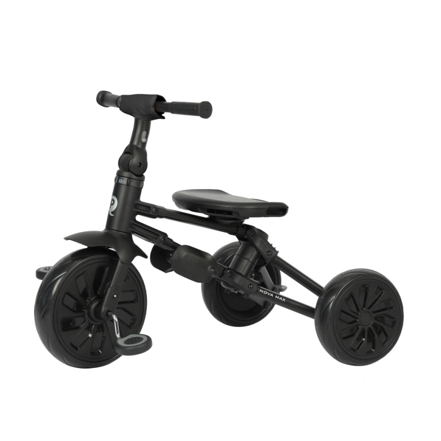 QPlay - Triciclo infantil 5 em 1 NOVA MAX preto