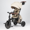 QPlay - Triciclo infantil 7 em 1 COMFO MAX bege