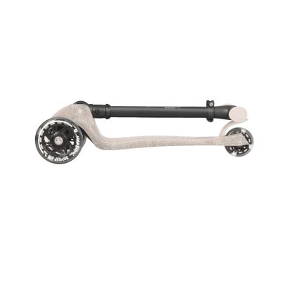 QPlay - Trotinete infantil com rodas LED SPARKLING bege
