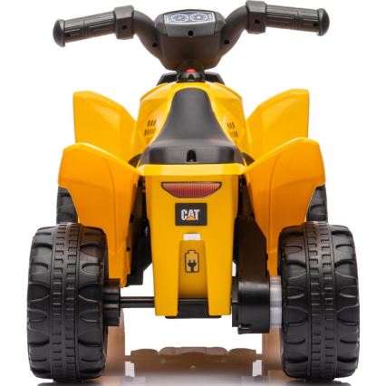 Quadriciclo elétrico CAT 30W/4000 mAh amarelo/preto