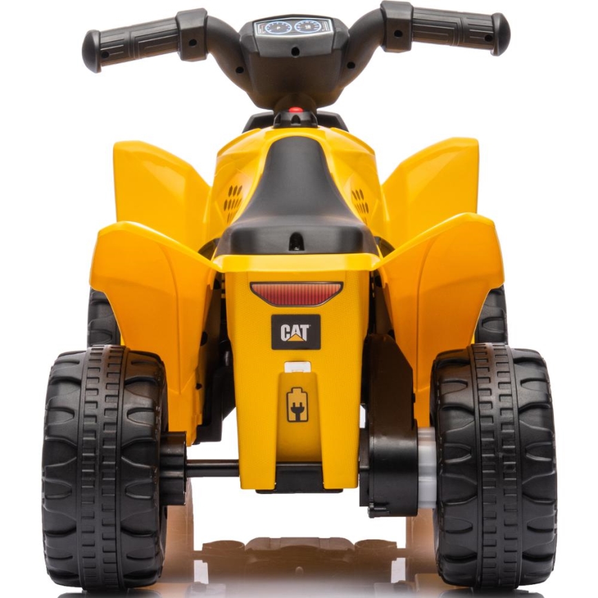 Quadriciclo elétrico CAT 30W/4000 mAh amarelo/preto
