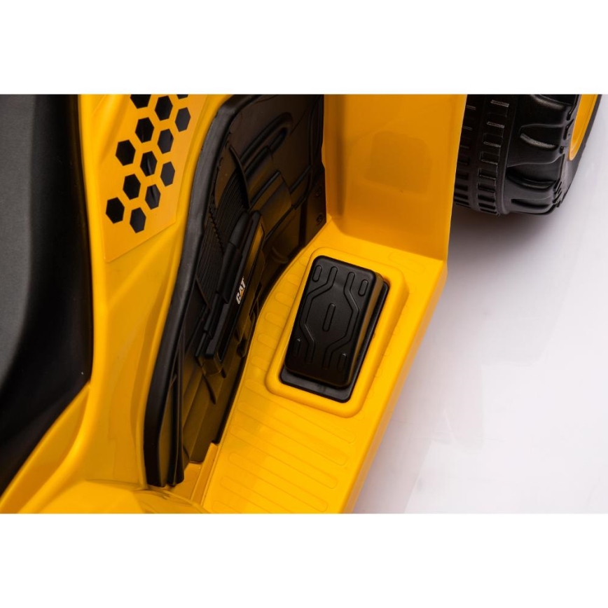 Quadriciclo elétrico CAT 30W/4000 mAh amarelo/preto