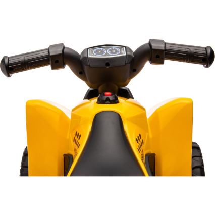 Quadriciclo elétrico CAT 30W/4000 mAh amarelo/preto