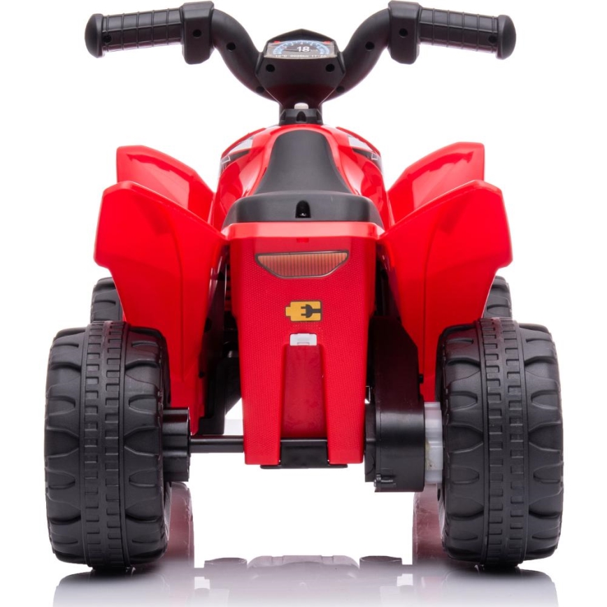 Quad elétrico Honda 30W/2500 mAh vermelho