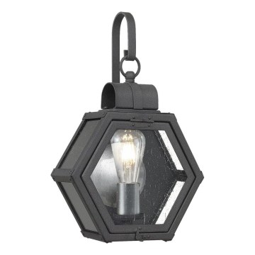 Quintiesse - Aplique de parede exterior HEATH M 1xE27/60W/230V IP44 preto