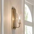Quintiesse - Aplique de parede KIMROSE 1xE14/40W/230V dourado