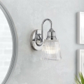 Quintiesse - Aplique de parede LED para casa de banho ADDISON 1xG9/3W/230V IP44 cromo brilhante