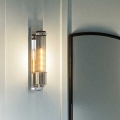 Quintiesse - Aplique de parede LED para casa de banho WELLINGTON 1xE27/7W/230V IP44 cromo polido