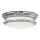 Quintiesse - Candeeiro de teto exterior HADRIAN 2xE27/40W/230V Ø 27,8 cm IP44 cromo brilhante