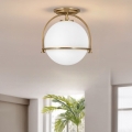 Quintiesse - Candeeiro de teto SOMERSET 1xE27/60W/230V, diâmetro 28,2 cm, dourado