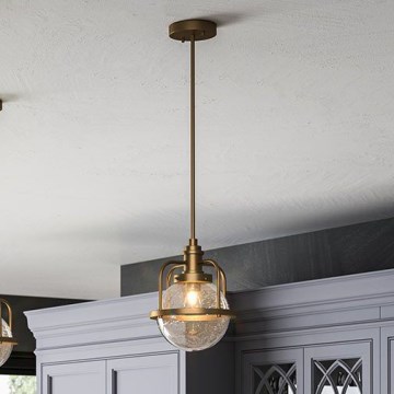 Quintiesse - Candeeiro exterior de haste TRIOCENT 1xE27/40W/230V Ø 24 cm IP44 bronze