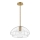 Quintiesse - Lustre com haste LOTUS 1xE27/60W/230V, Ø 40,7 cm, dourado