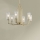 Quintiesse - Lustre de haste KIMROSE 6xE14/40W/230V Ø 68,6 cm dourado
